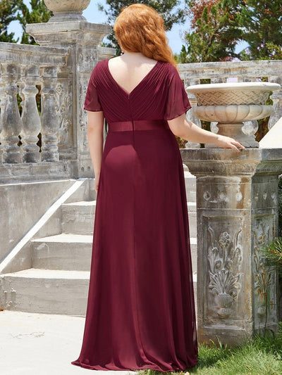 Monique | Long Empire Waist Bridesmaid Dress