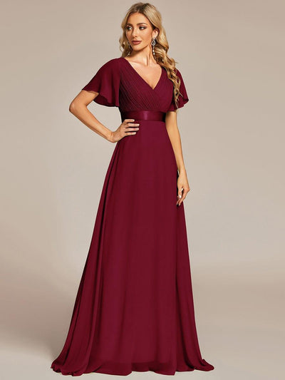 Monique | Long Empire Waist Bridesmaid Dress