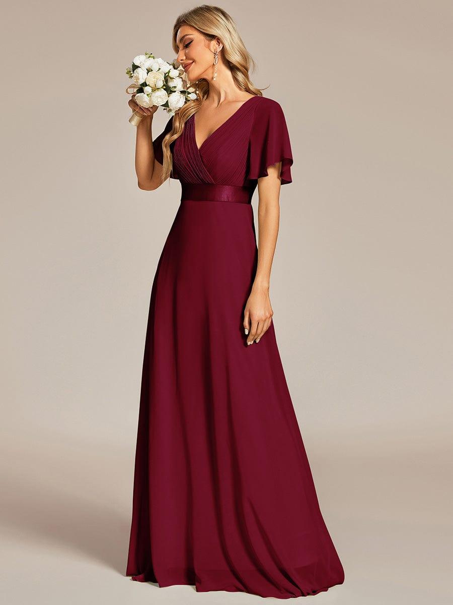 Monique | Long Empire Waist Bridesmaid Dress