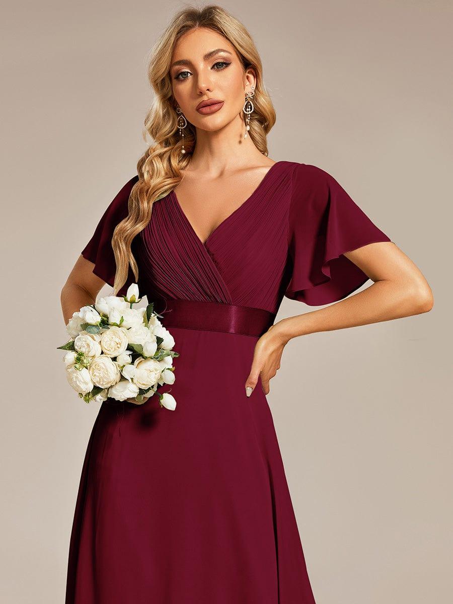 Monique | Long Empire Waist Bridesmaid Dress