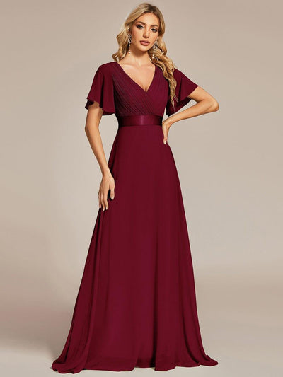 Monique | Long Empire Waist Bridesmaid Dress