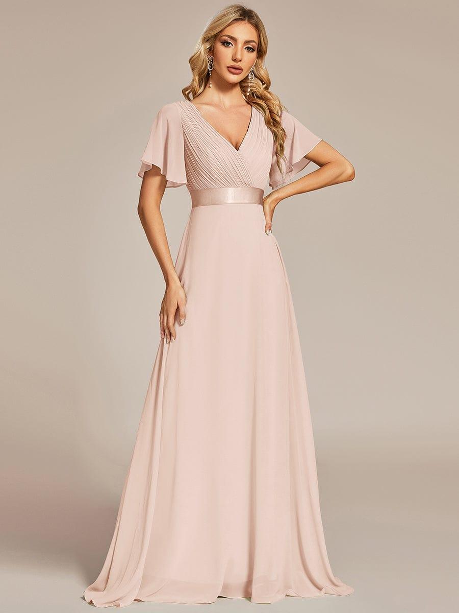 Monique | Long Empire Waist Bridesmaid Dress