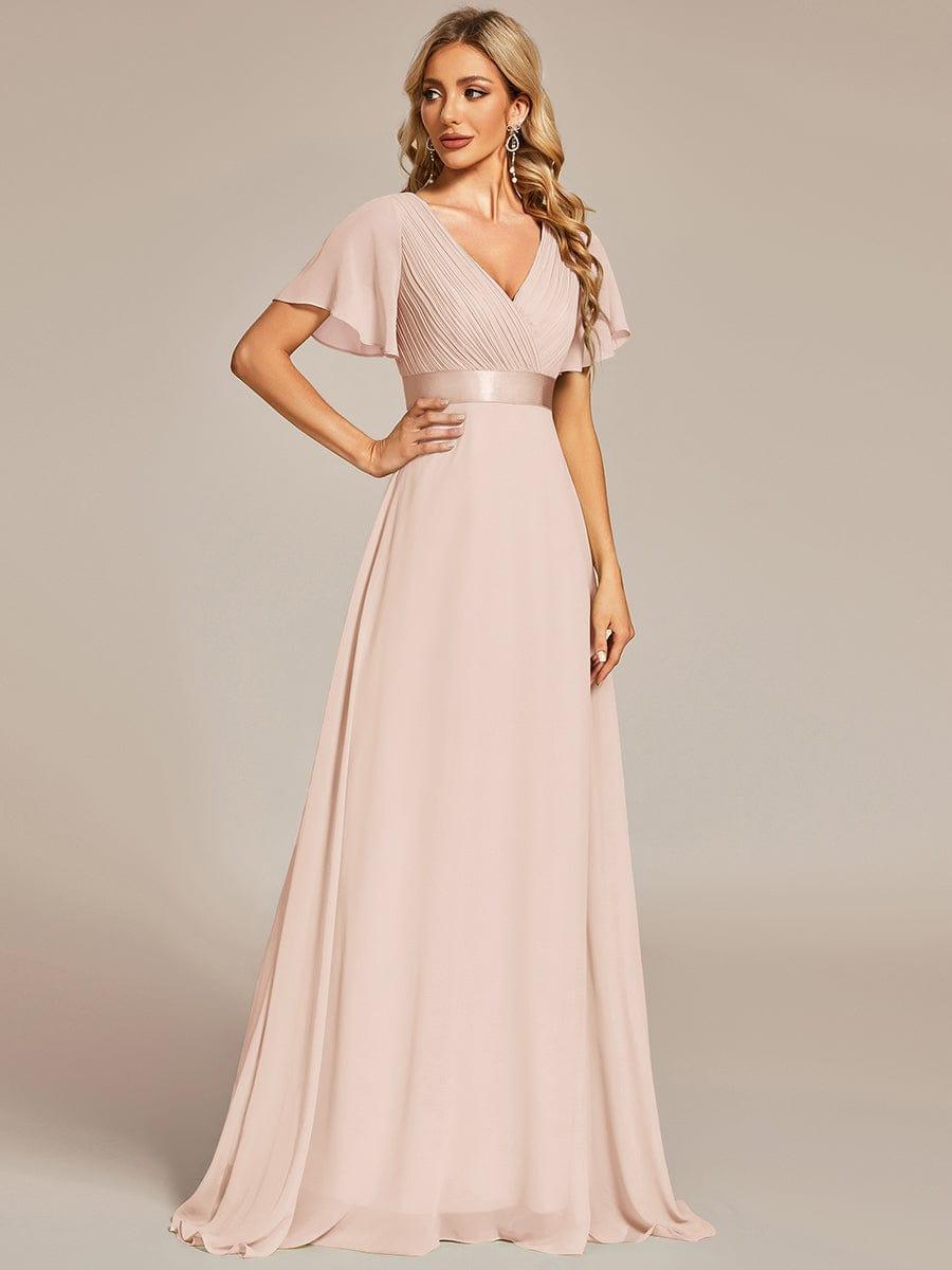Monique | Long Empire Waist Bridesmaid Dress