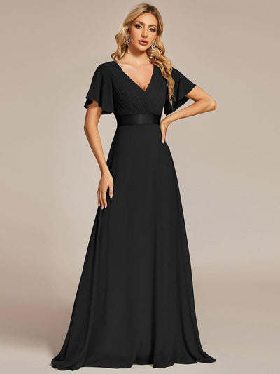 Monique | Long Empire Waist Bridesmaid Dress