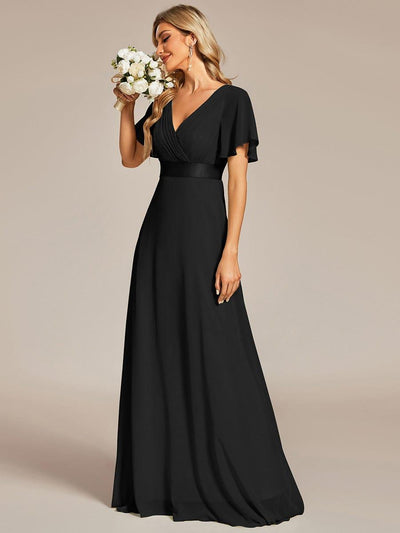 Monique | Long Empire Waist Bridesmaid Dress