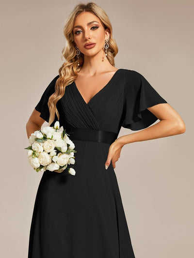 Monique | Long Empire Waist Bridesmaid Dress