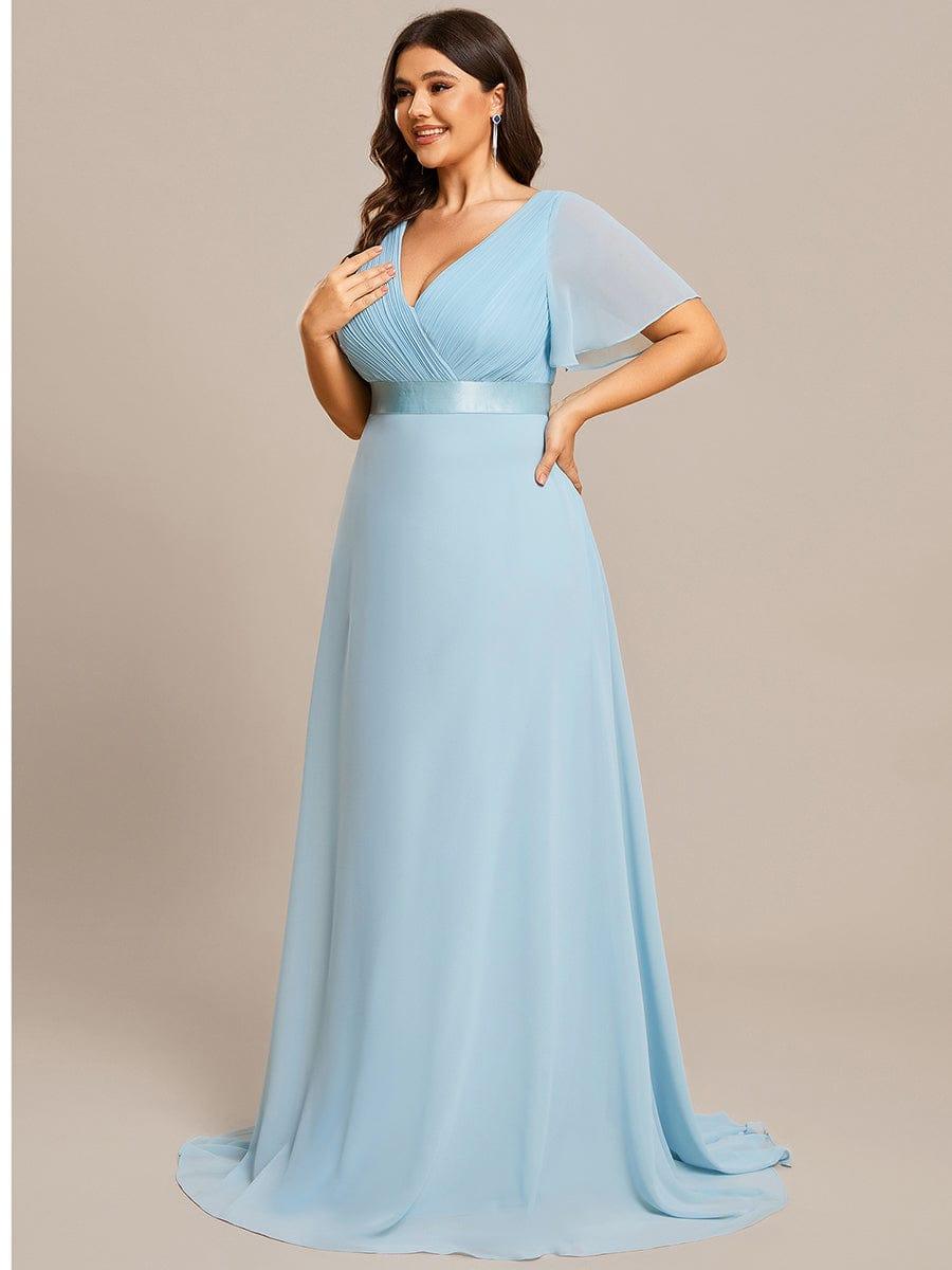 Monique | Long Empire Waist Bridesmaid Dress