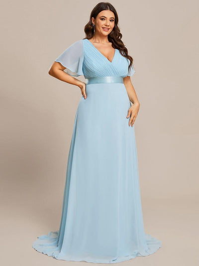 Monique | Long Empire Waist Bridesmaid Dress