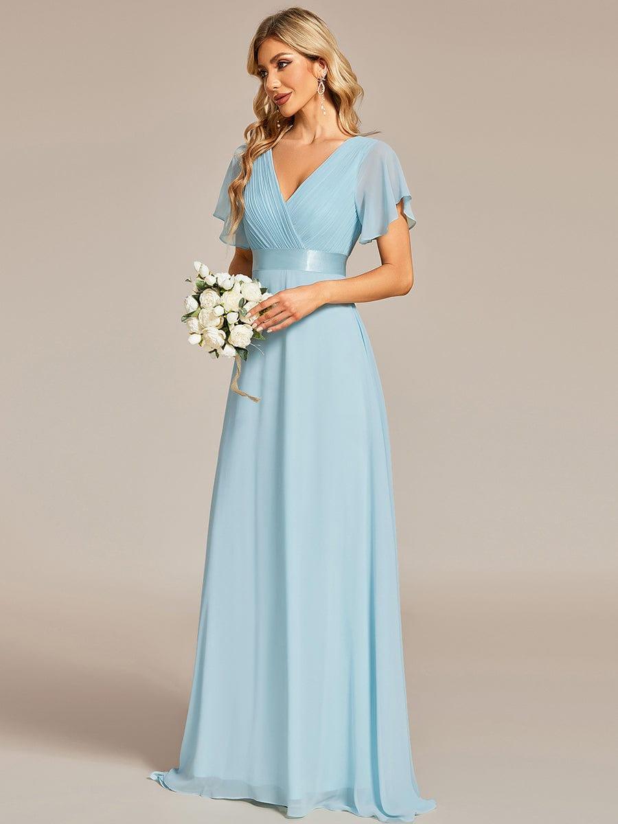 Monique | Long Empire Waist Bridesmaid Dress