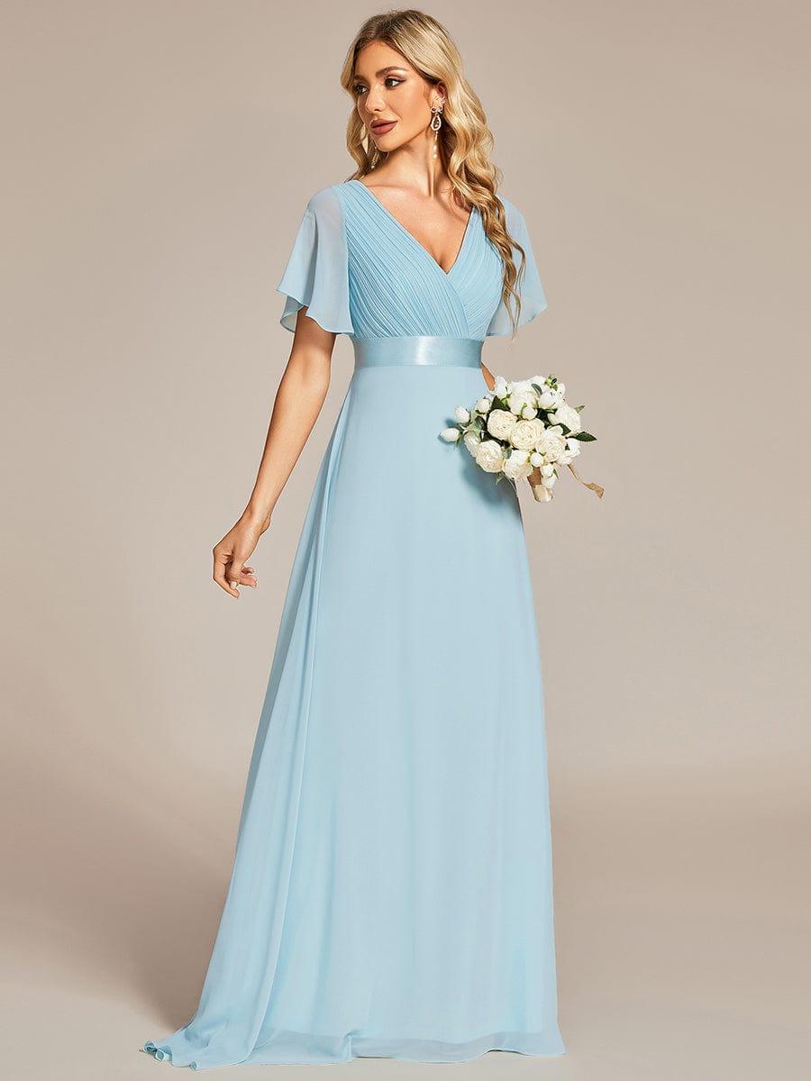Monique | Long Empire Waist Bridesmaid Dress