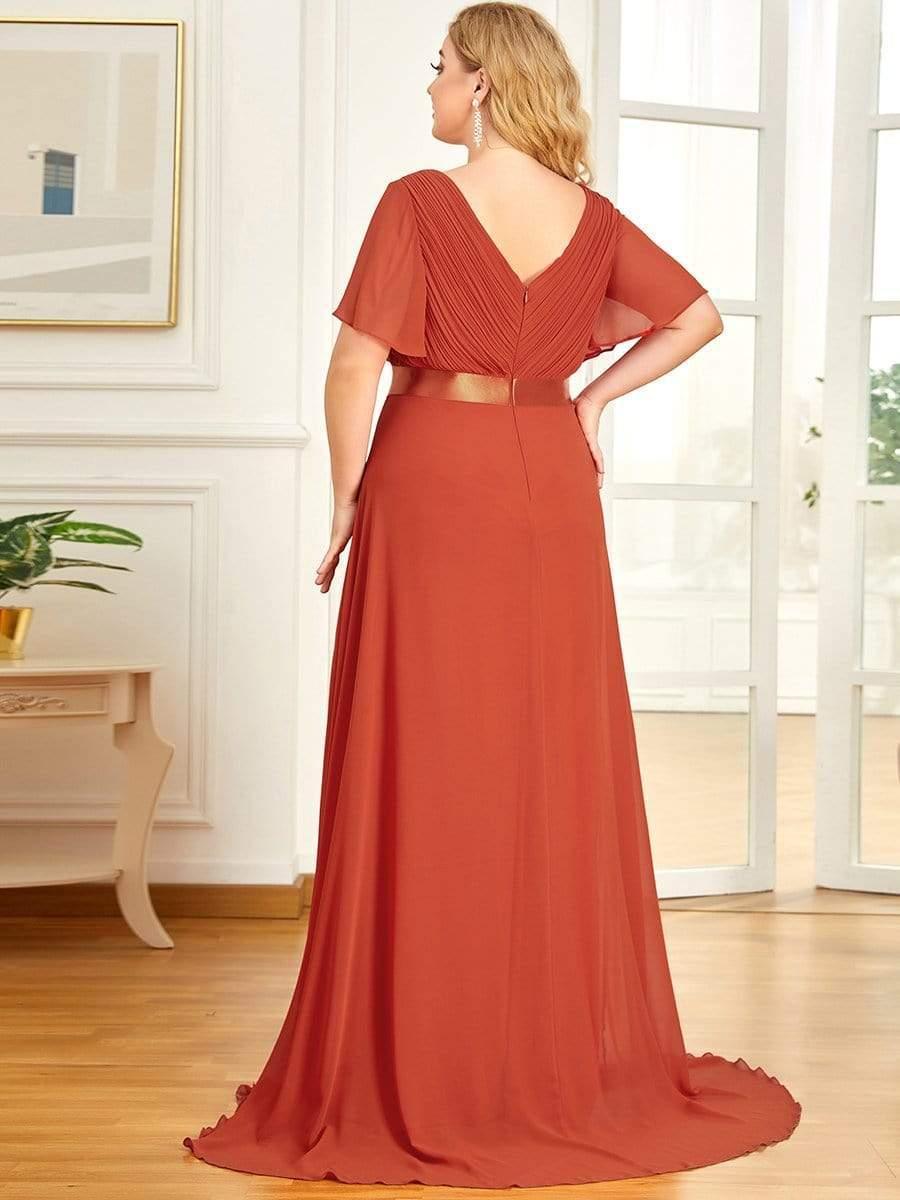 Monique | Long Empire Waist Bridesmaid Dress