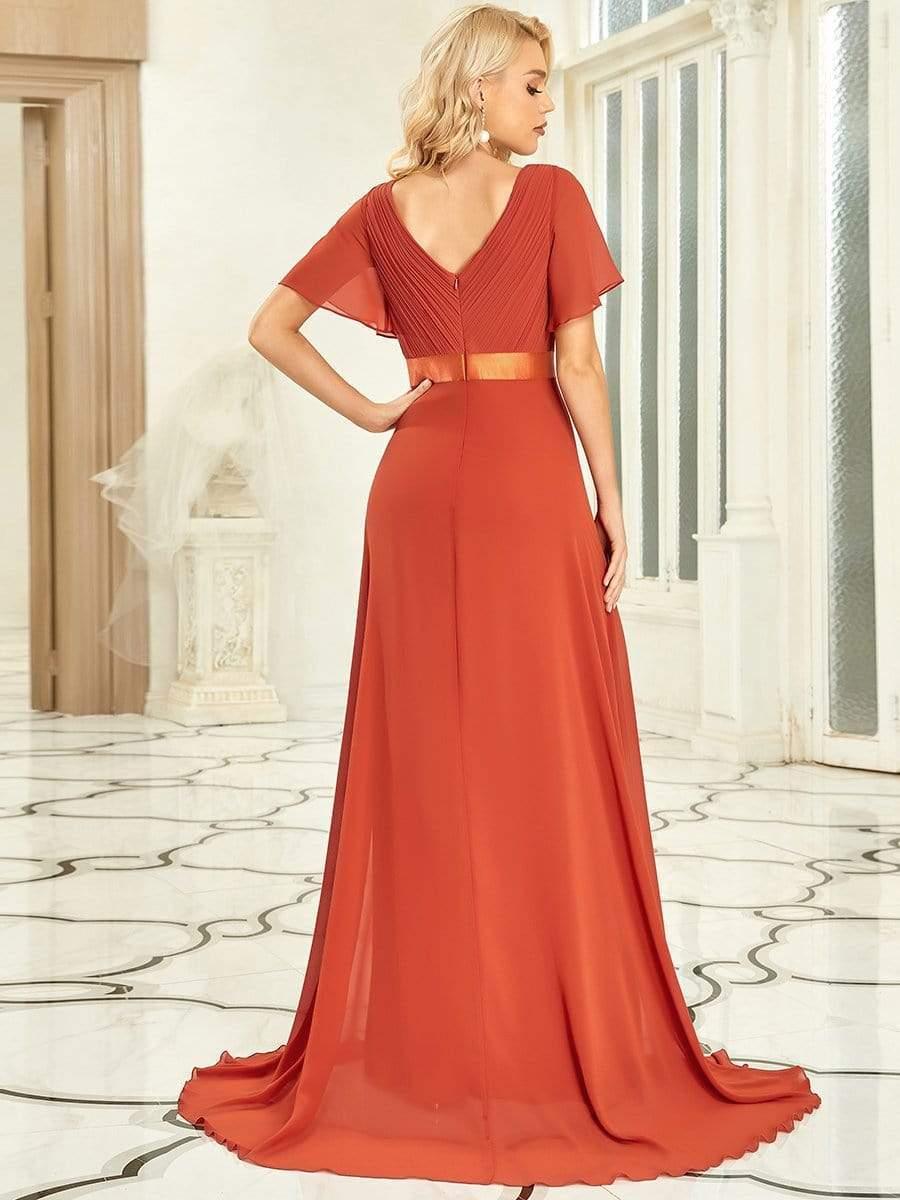 Monique | Long Empire Waist Bridesmaid Dress
