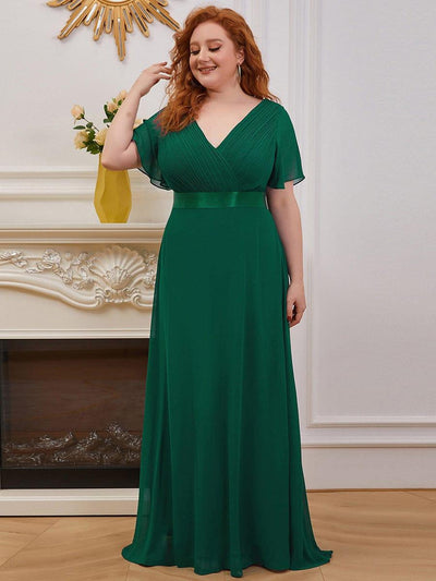 Monique | Long Empire Waist Bridesmaid Dress