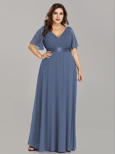 Monique | Long Empire Waist Bridesmaid Dress