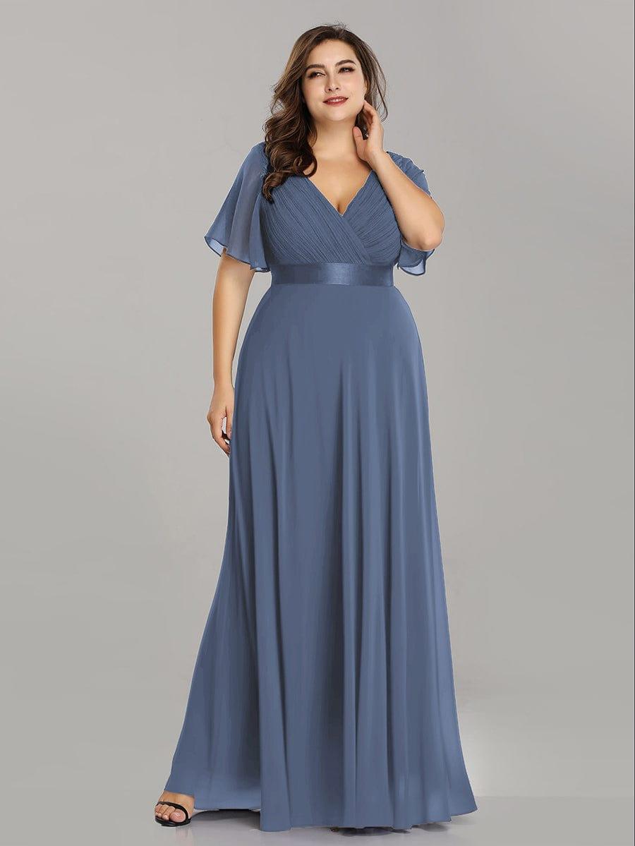 Monique | Long Empire Waist Bridesmaid Dress