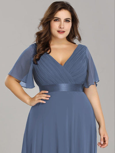 Monique | Long Empire Waist Bridesmaid Dress