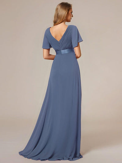 Monique | Long Empire Waist Bridesmaid Dress