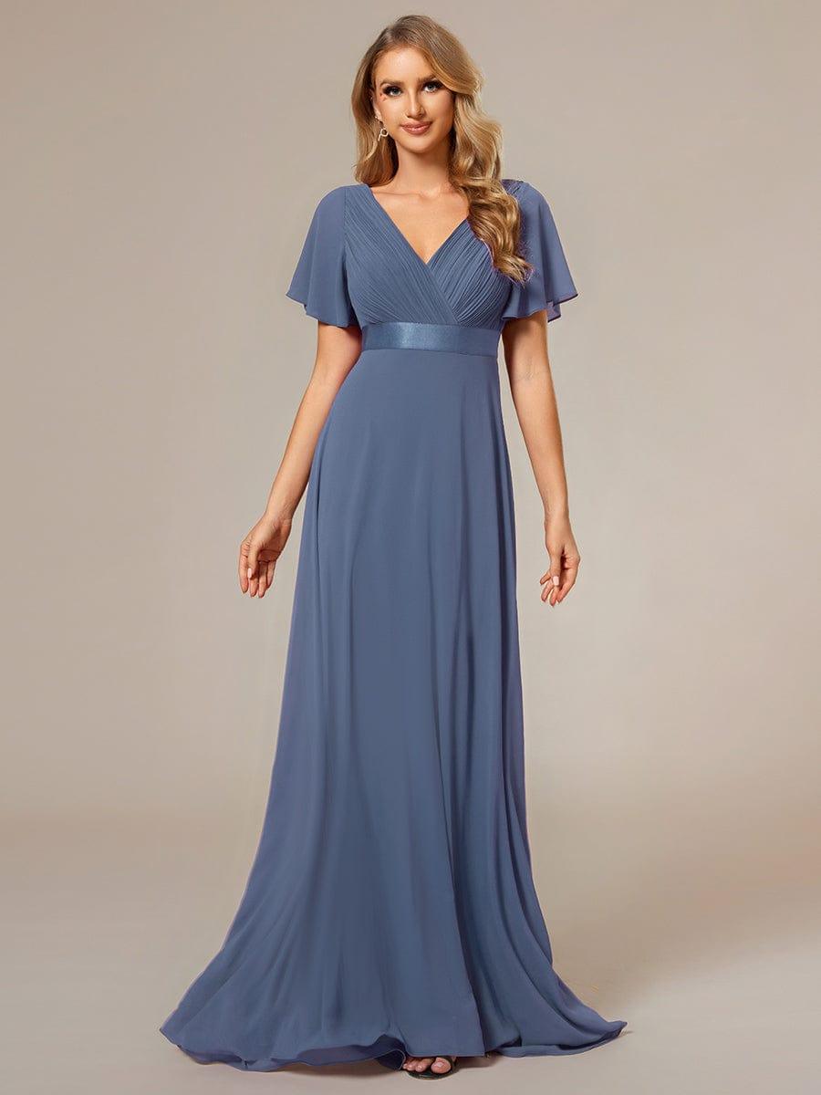 Monique | Long Empire Waist Bridesmaid Dress