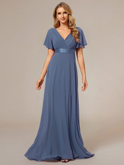 Monique | Long Empire Waist Bridesmaid Dress