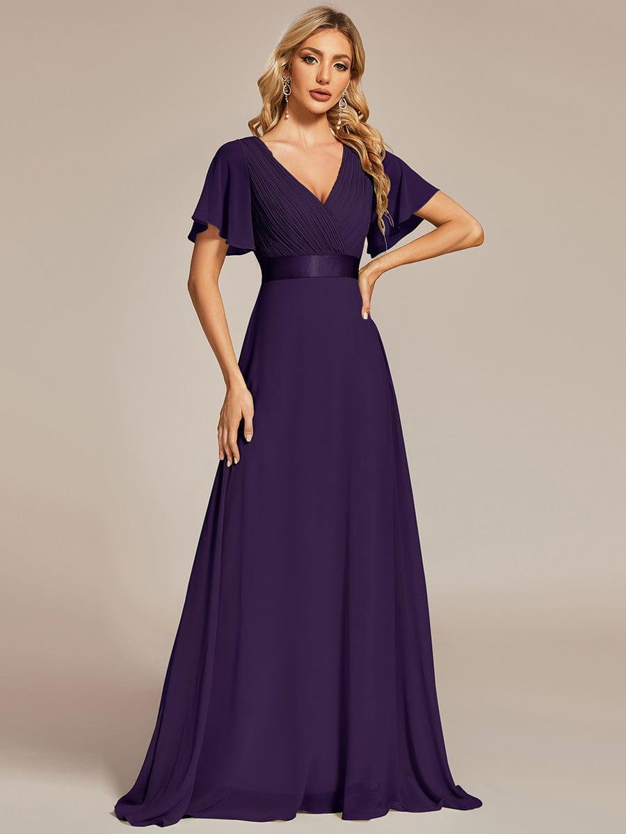 Monique | Long Empire Waist Bridesmaid Dress