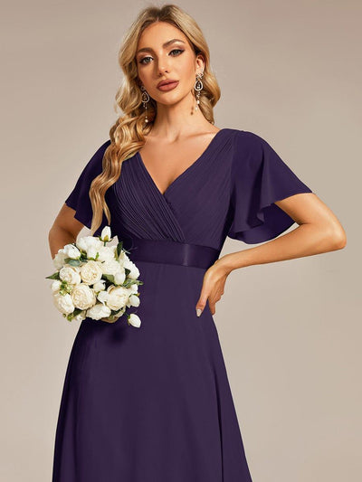 Monique | Long Empire Waist Bridesmaid Dress