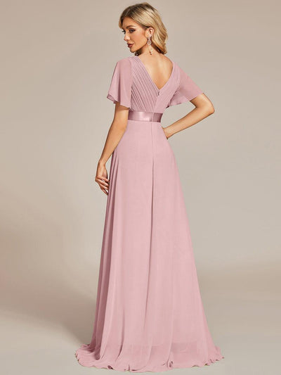 Monique | Long Empire Waist Bridesmaid Dress