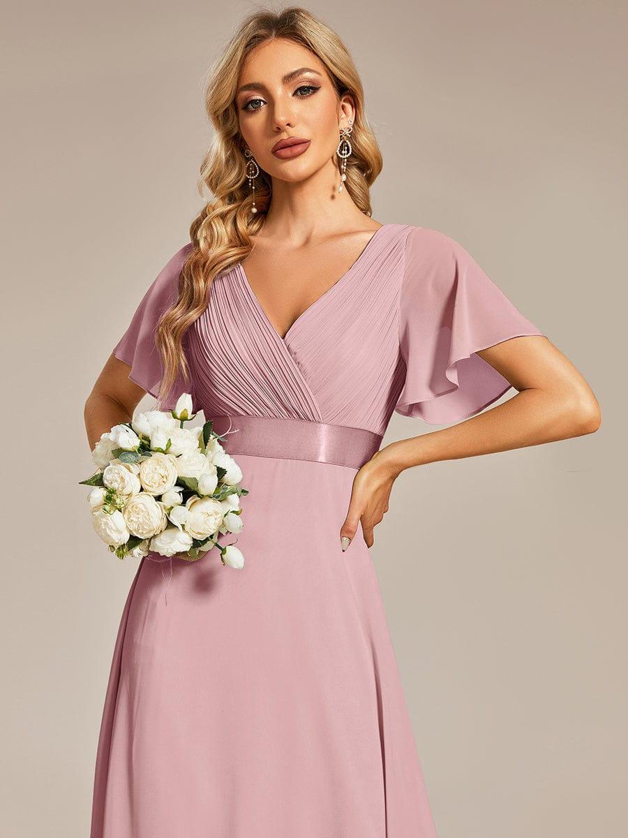 Monique | Long Empire Waist Bridesmaid Dress