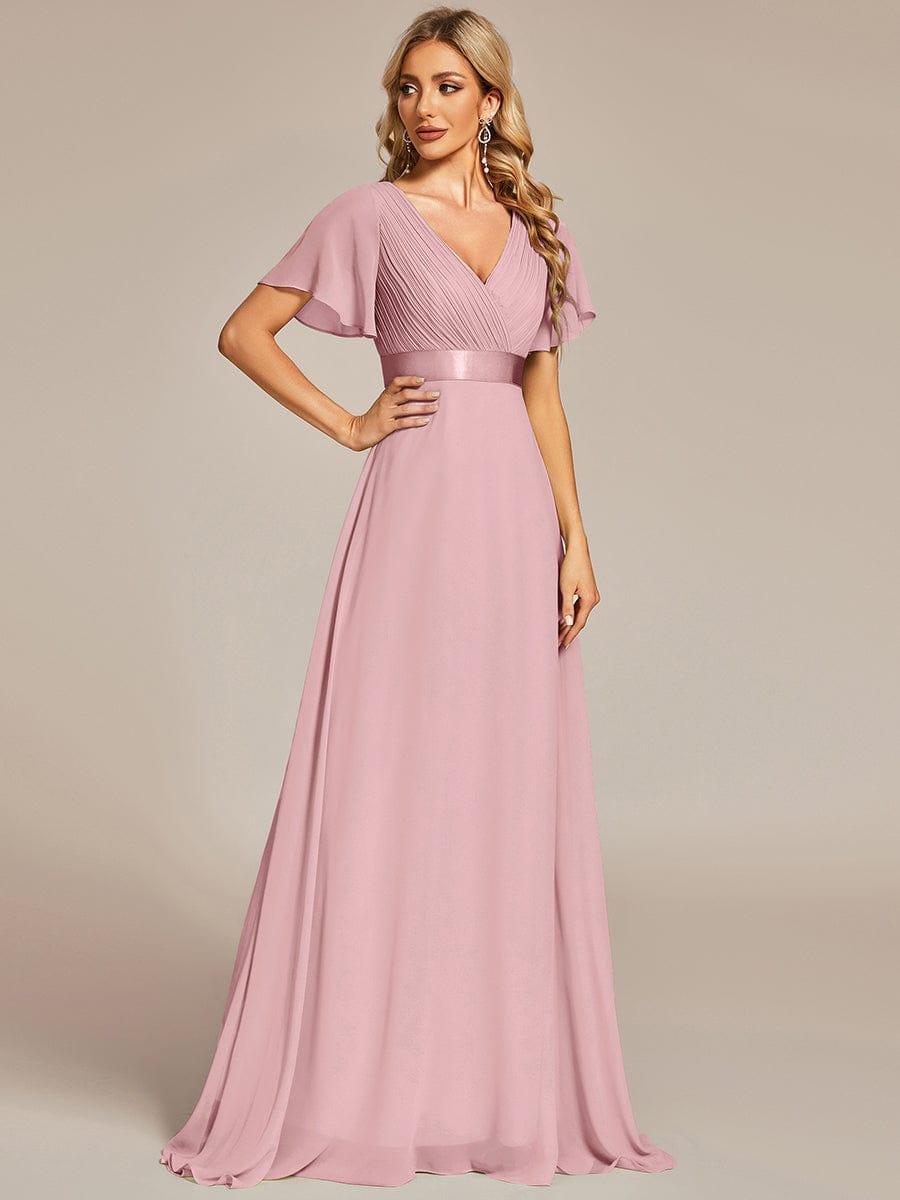 Monique | Long Empire Waist Bridesmaid Dress