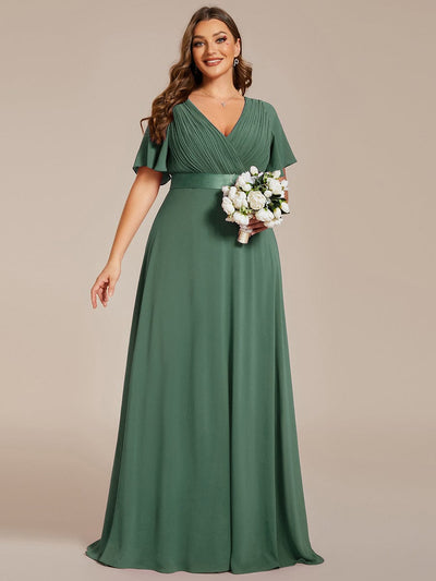 Monique | Long Empire Waist Bridesmaid Dress