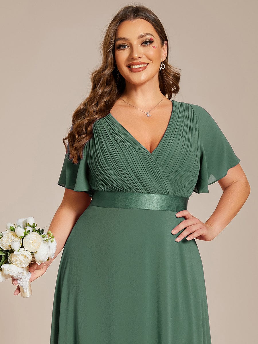 Monique | Long Empire Waist Bridesmaid Dress