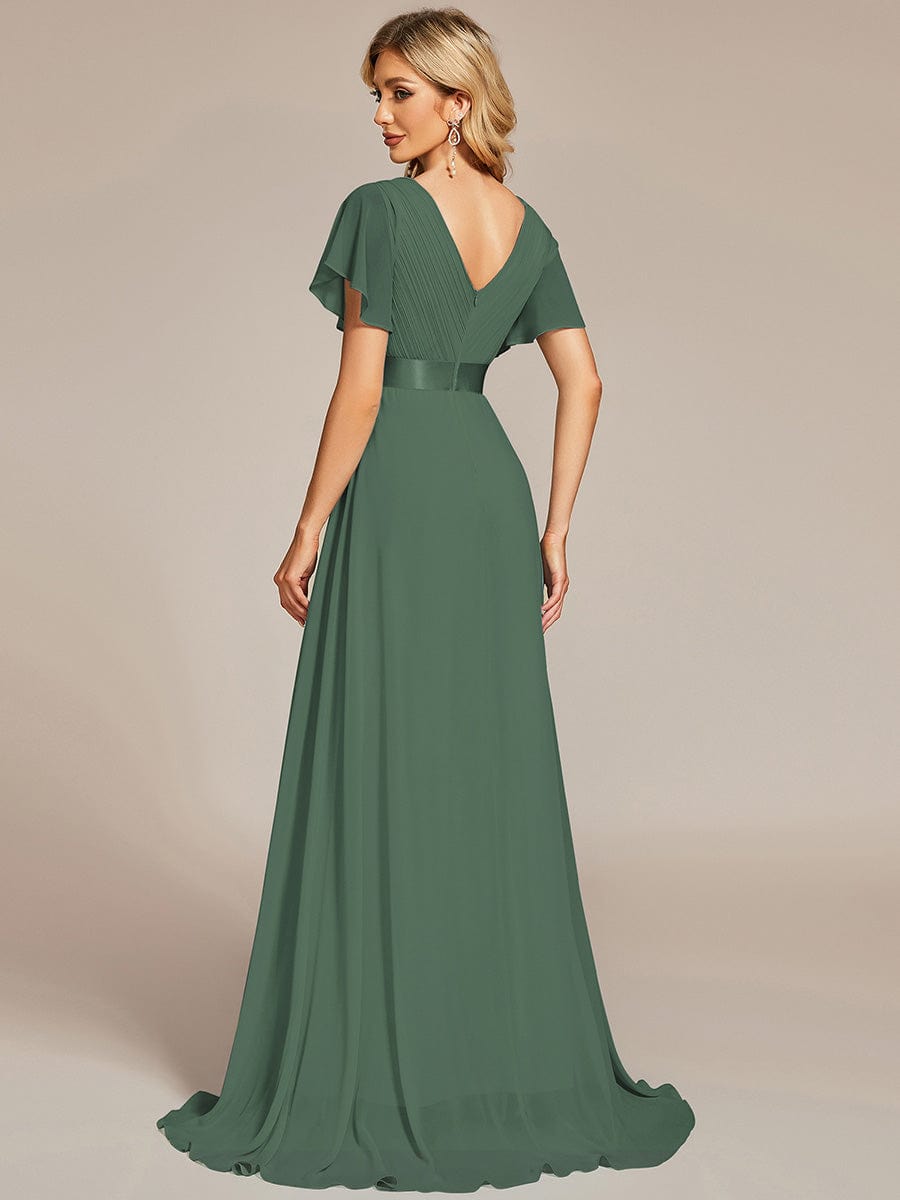 Monique | Long Empire Waist Bridesmaid Dress