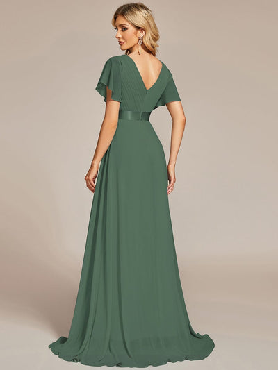 Monique | Long Empire Waist Bridesmaid Dress