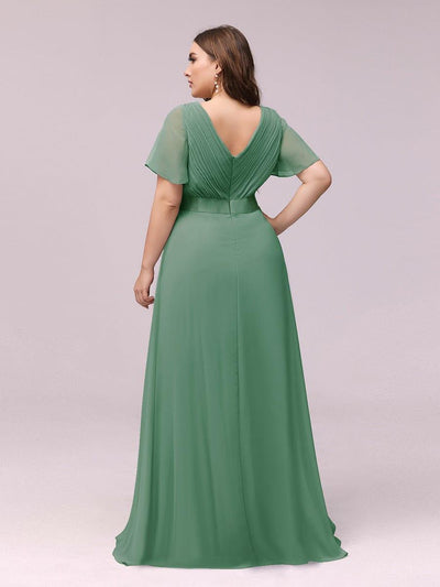 Monique | Long Empire Waist Bridesmaid Dress