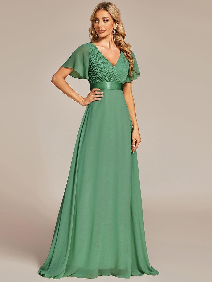 Monique | Long Empire Waist Bridesmaid Dress