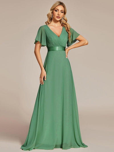 Monique | Long Empire Waist Bridesmaid Dress