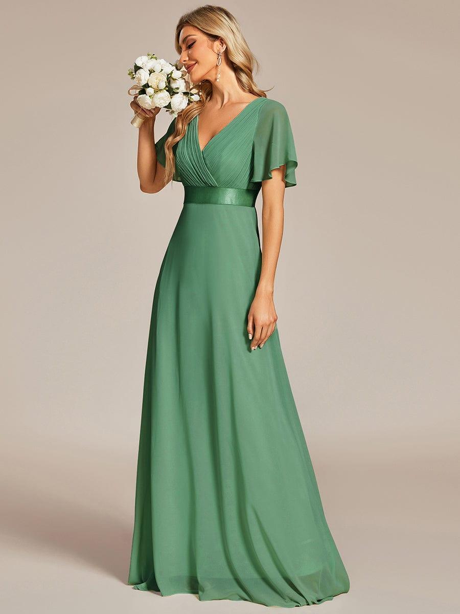 Monique | Long Empire Waist Bridesmaid Dress