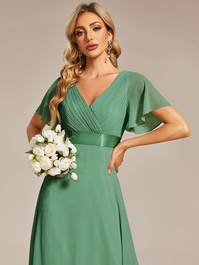 Monique | Long Empire Waist Bridesmaid Dress