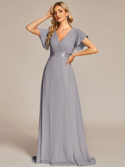 Monique | Long Empire Waist Bridesmaid Dress