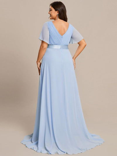 Monique | Long Empire Waist Bridesmaid Dress