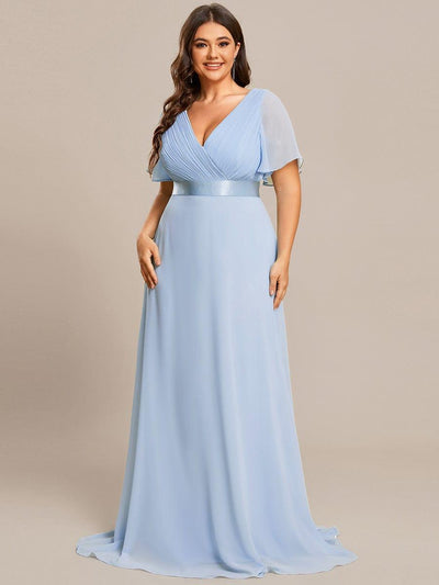 Monique | Long Empire Waist Bridesmaid Dress
