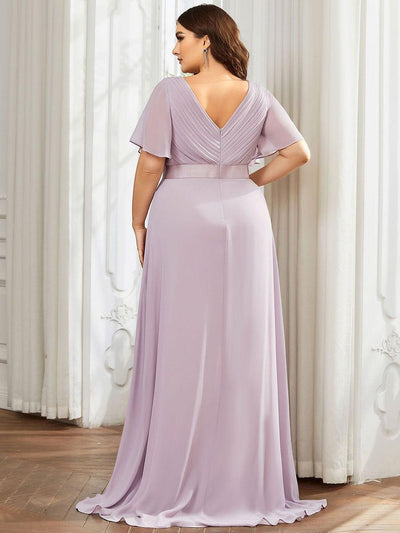 Monique | Long Empire Waist Bridesmaid Dress
