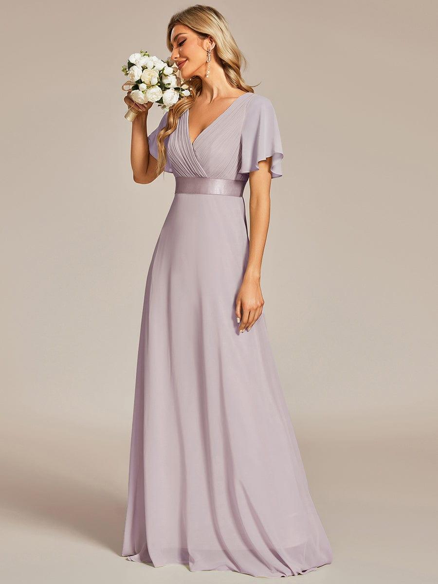 Monique | Long Empire Waist Bridesmaid Dress