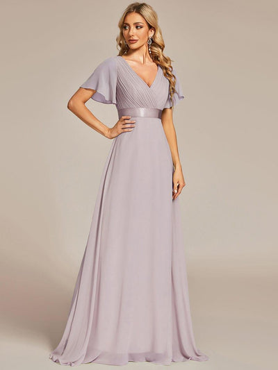 Monique | Long Empire Waist Bridesmaid Dress