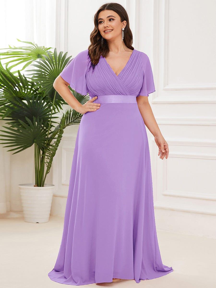 Monique | Long Empire Waist Bridesmaid Dress