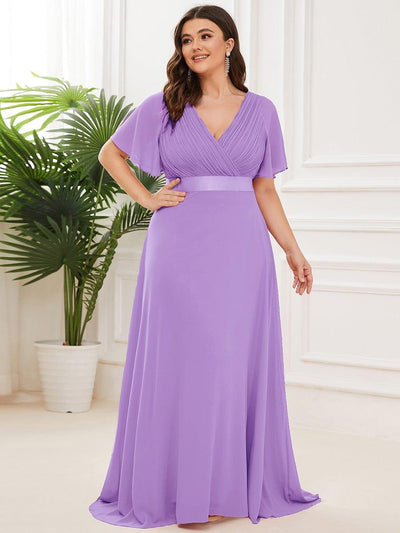 Monique | Long Empire Waist Bridesmaid Dress