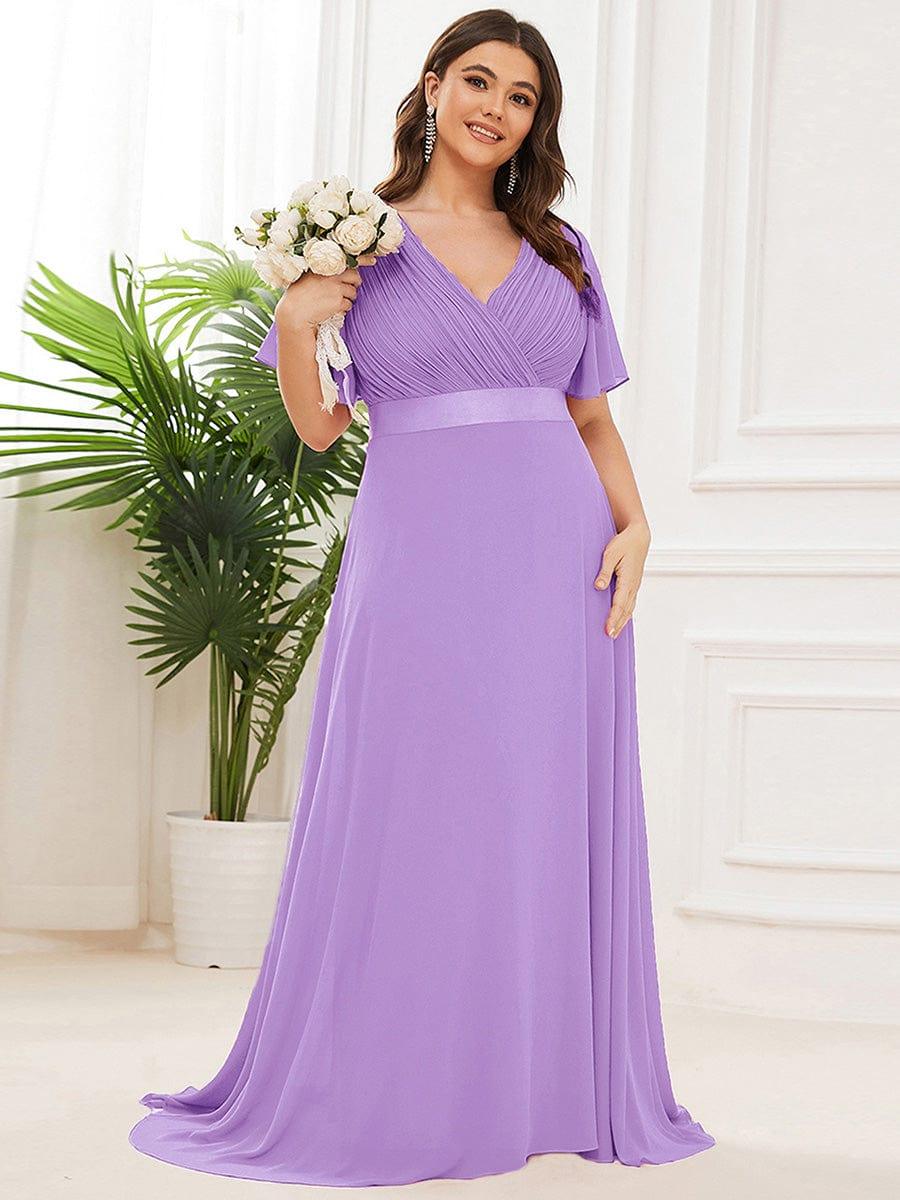 Monique | Long Empire Waist Bridesmaid Dress