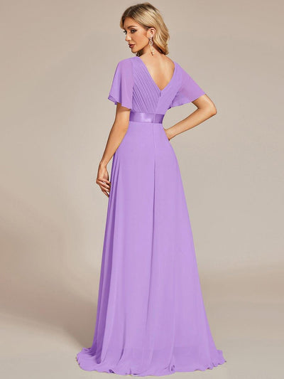 Monique | Long Empire Waist Bridesmaid Dress