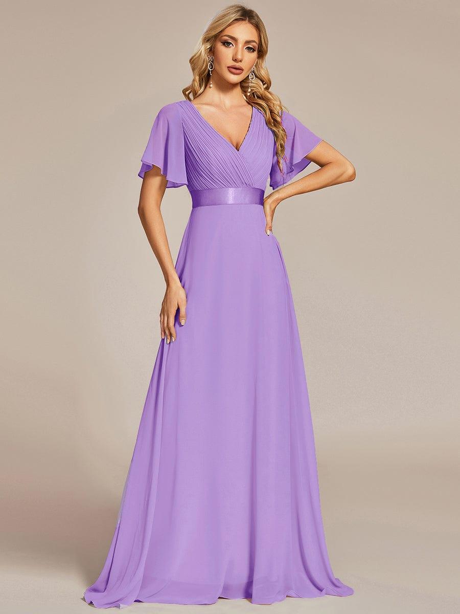 Monique | Long Empire Waist Bridesmaid Dress