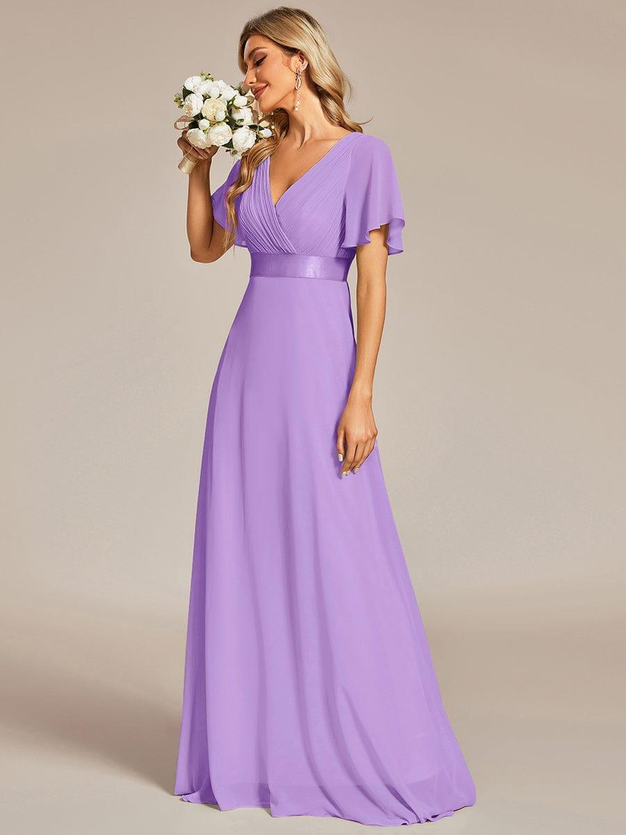 Monique | Long Empire Waist Bridesmaid Dress