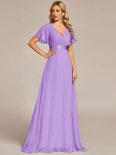Monique | Long Empire Waist Bridesmaid Dress